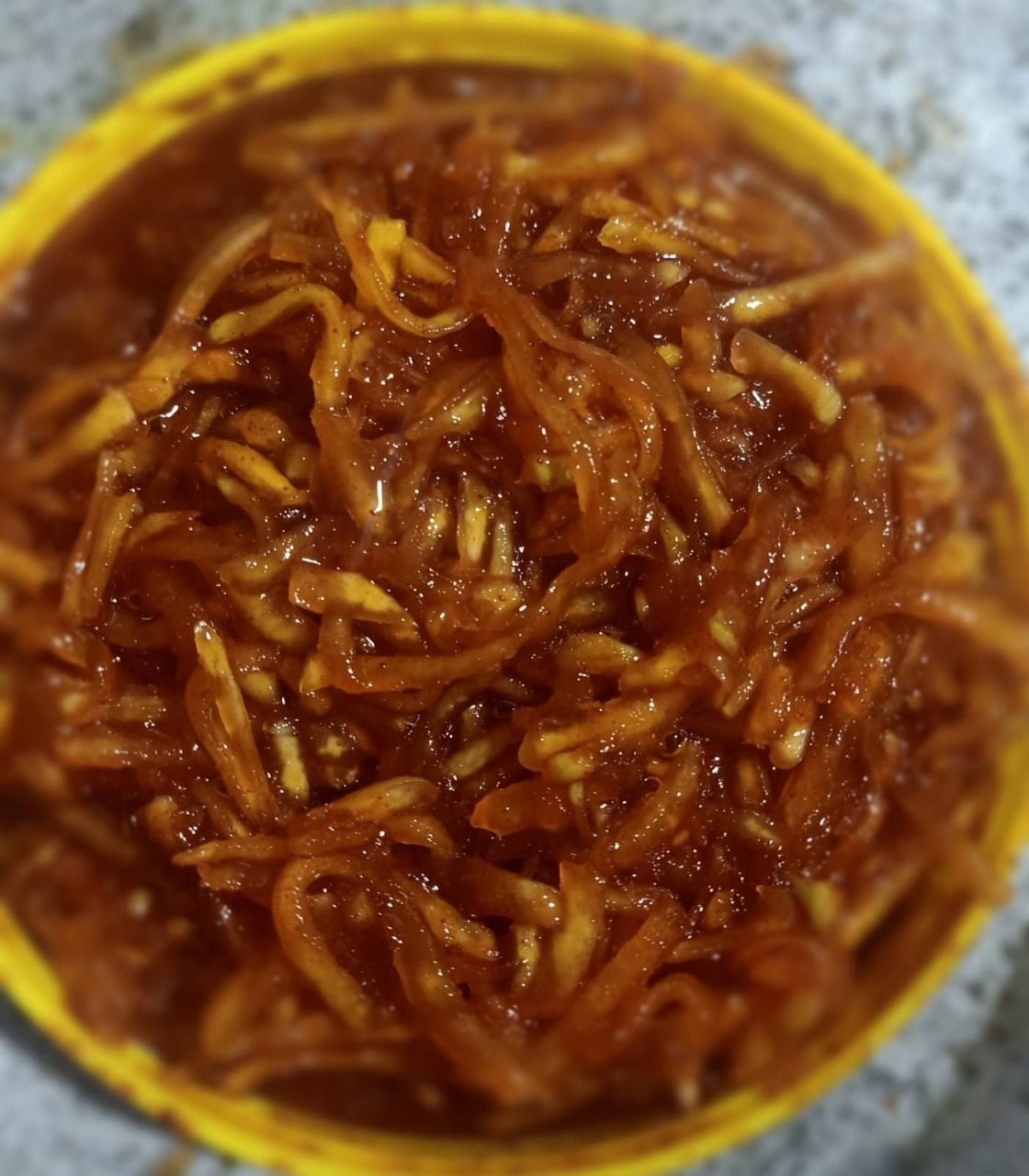 Mango slice sweet pickle