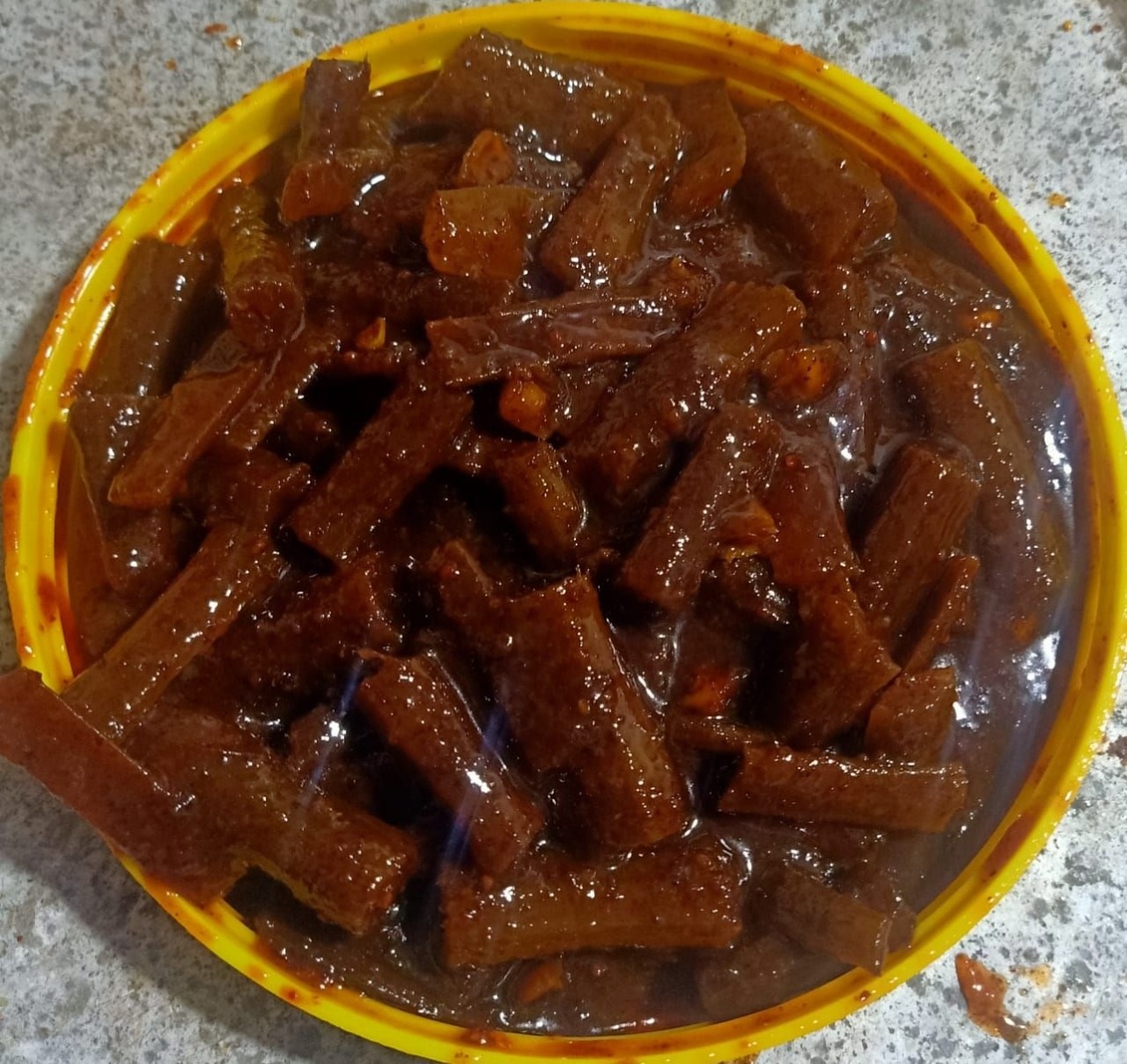 Drumstick sweet pickle