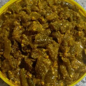 Green Chilli Pickle (ଲଙ୍କା ଆଚାର)