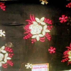 Embroidered Work Cotton Saree